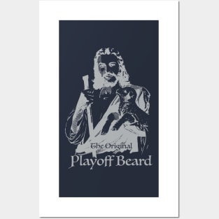 The Original Playoff Beard Posters and Art